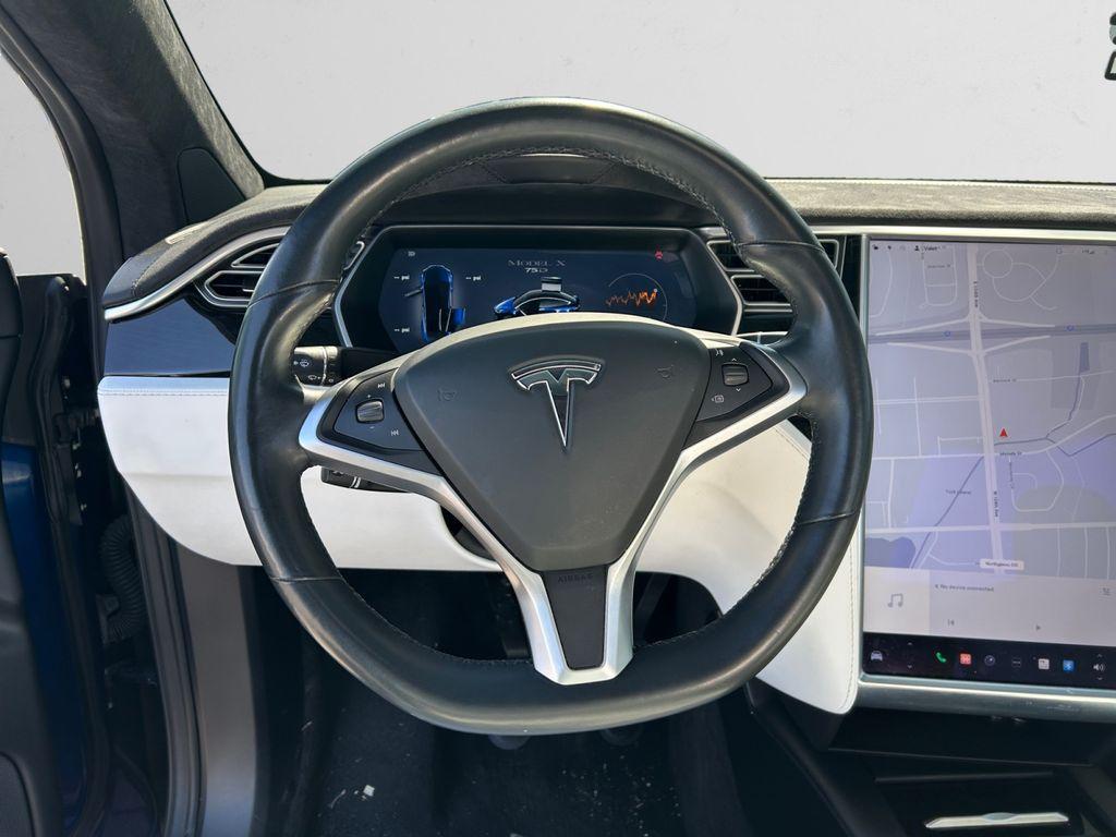 used 2017 Tesla Model X car, priced at $22,590