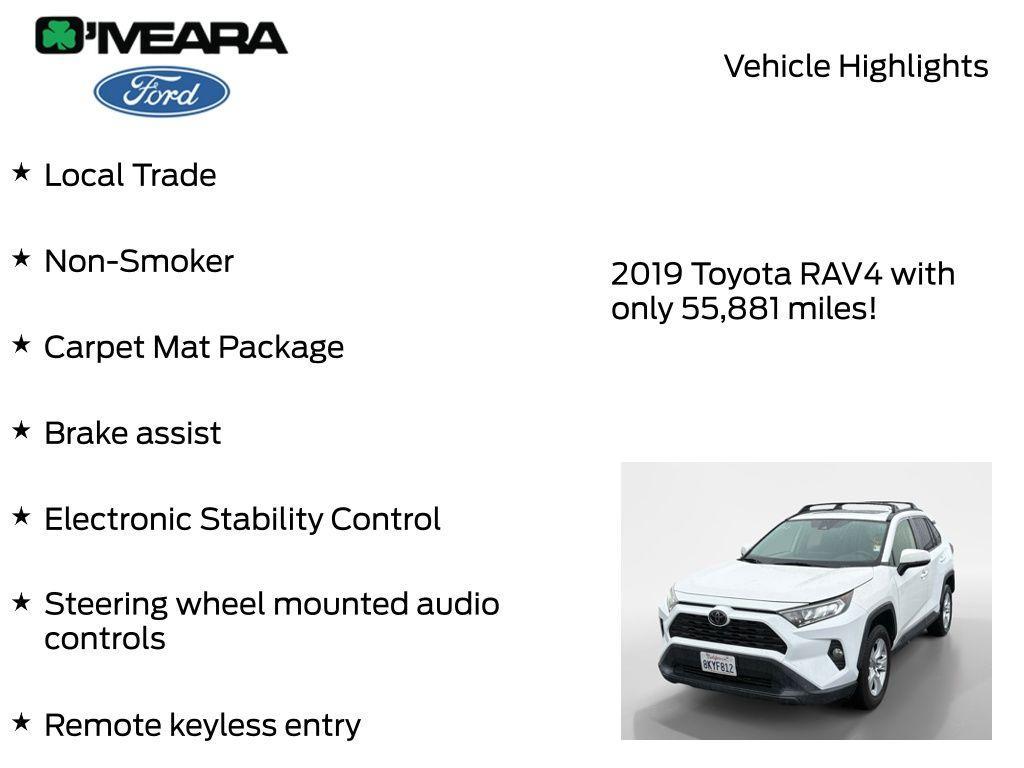 used 2019 Toyota RAV4 car, priced at $25,990