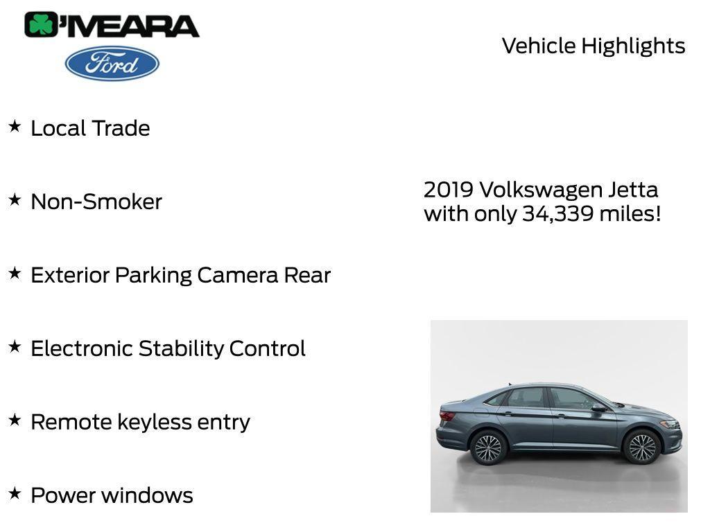 used 2019 Volkswagen Jetta car, priced at $16,420