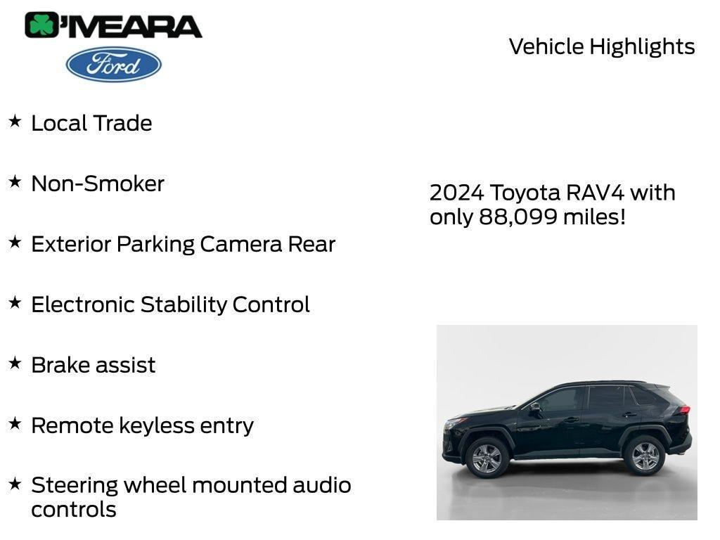 used 2024 Toyota RAV4 car, priced at $26,990