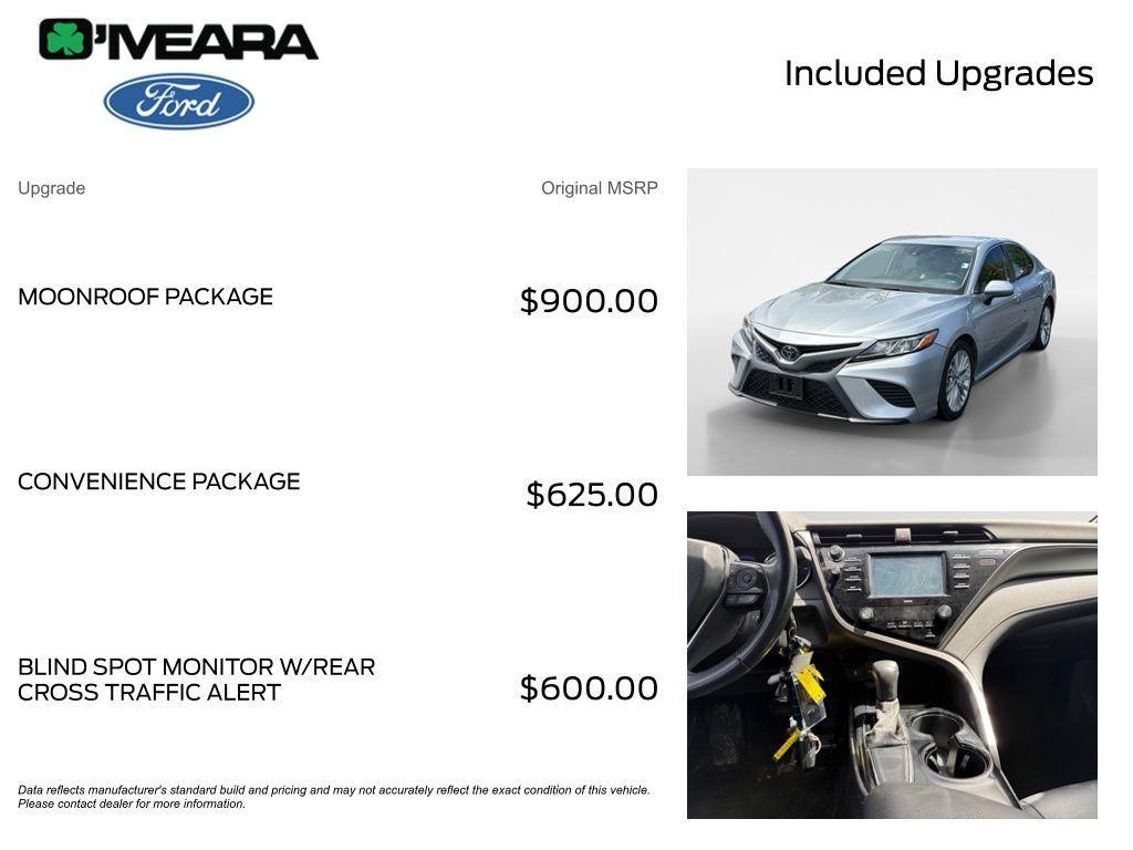 used 2018 Toyota Camry car, priced at $19,990