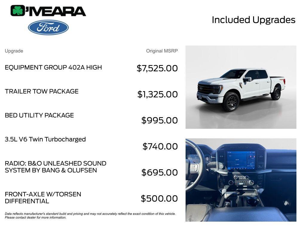 used 2023 Ford F-150 car, priced at $55,990