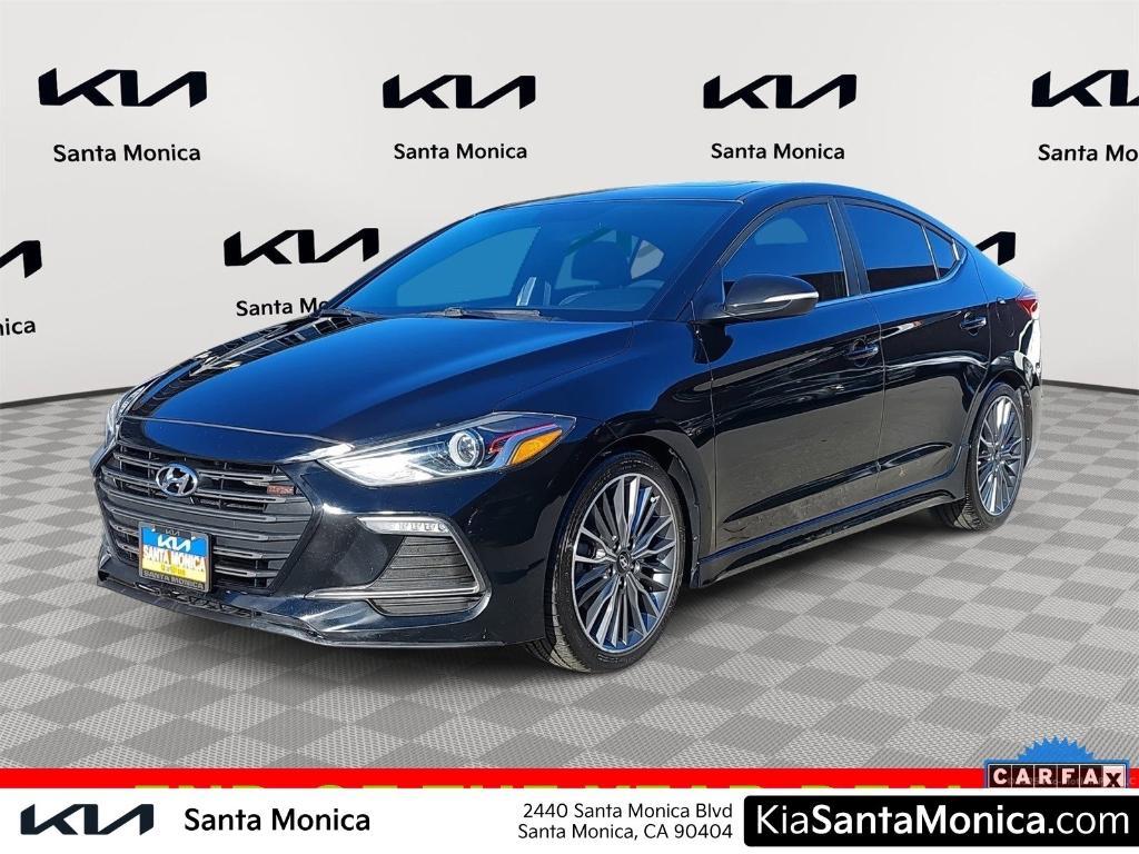 used 2018 Hyundai Elantra car, priced at $9,881