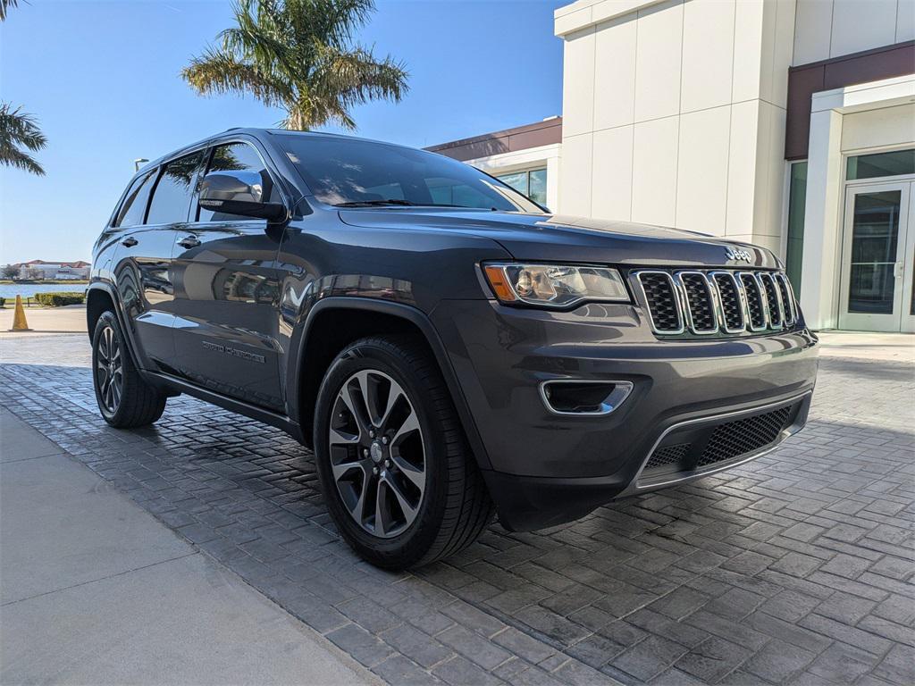 used 2018 Jeep Grand Cherokee car, priced at $17,977