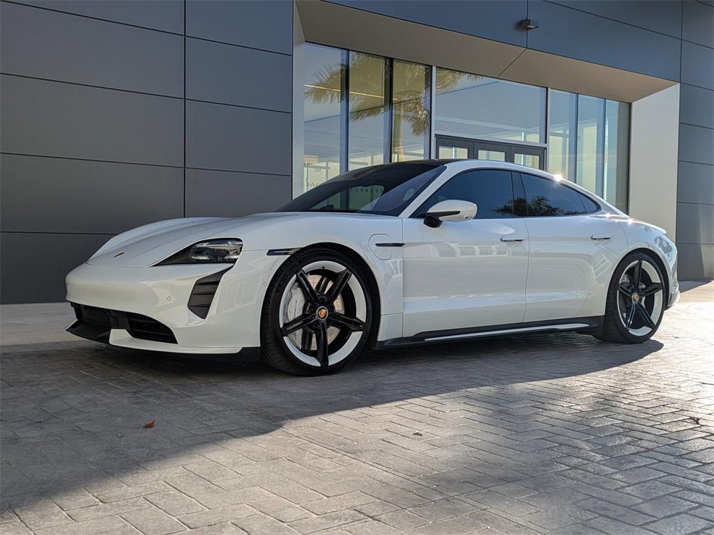 used 2020 Porsche Taycan car, priced at $67,500