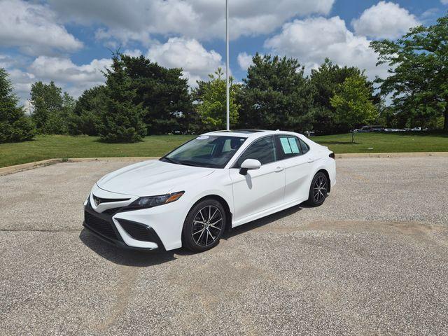 used 2021 Toyota Camry car, priced at $24,047