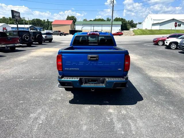 2022 Bright Blue Metallic Chevrolet Colorado