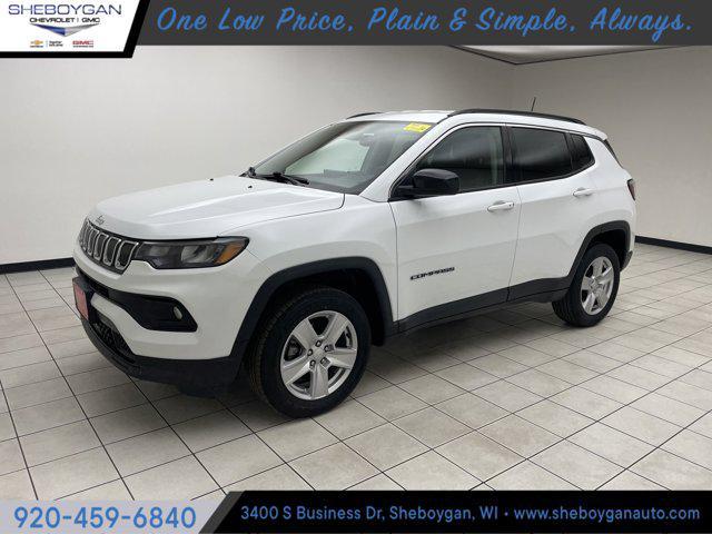 used 2022 Jeep Compass car, priced at $21,262