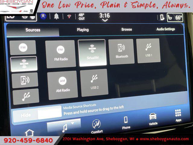 new 2026 Chrysler Pacifica car, priced at $44,287