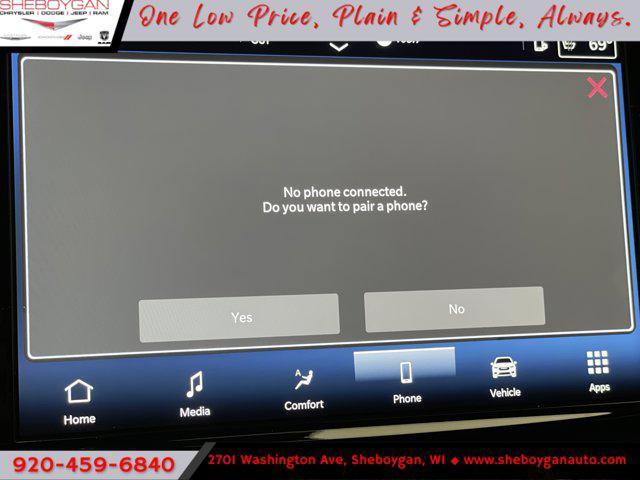 new 2026 Chrysler Pacifica car, priced at $44,287