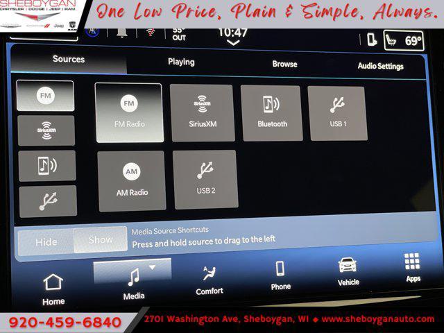 new 2026 Chrysler Pacifica car, priced at $44,287