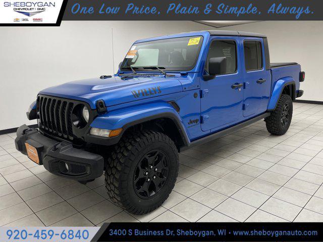 used 2021 Jeep Gladiator car, priced at $29,384