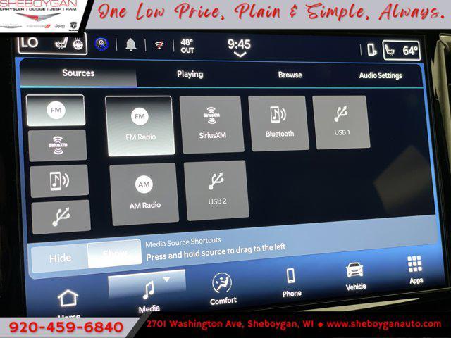 new 2026 Chrysler Pacifica car, priced at $44,287