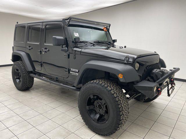 used 2018 Jeep Wrangler JK Unlimited car, priced at $20,749