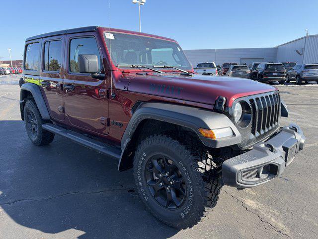 used 2022 Jeep Wrangler car, priced at $32,999