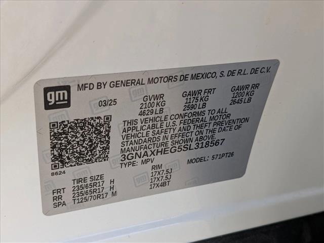 used 2025 Chevrolet Equinox car, priced at $23,762