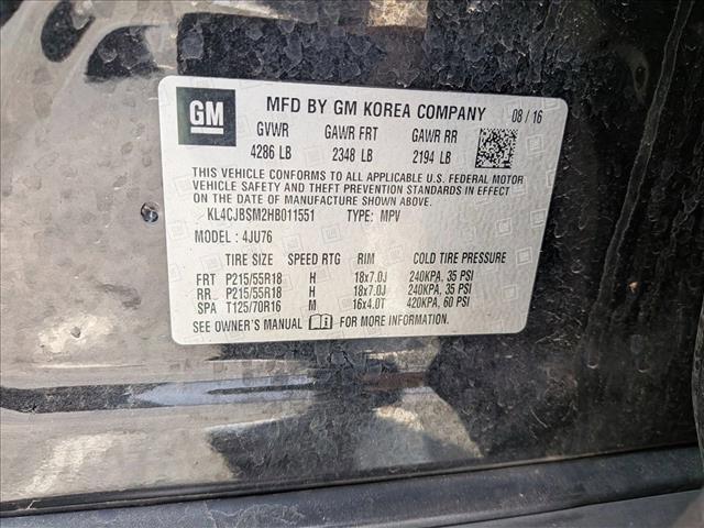 used 2017 Buick Encore car, priced at $11,556