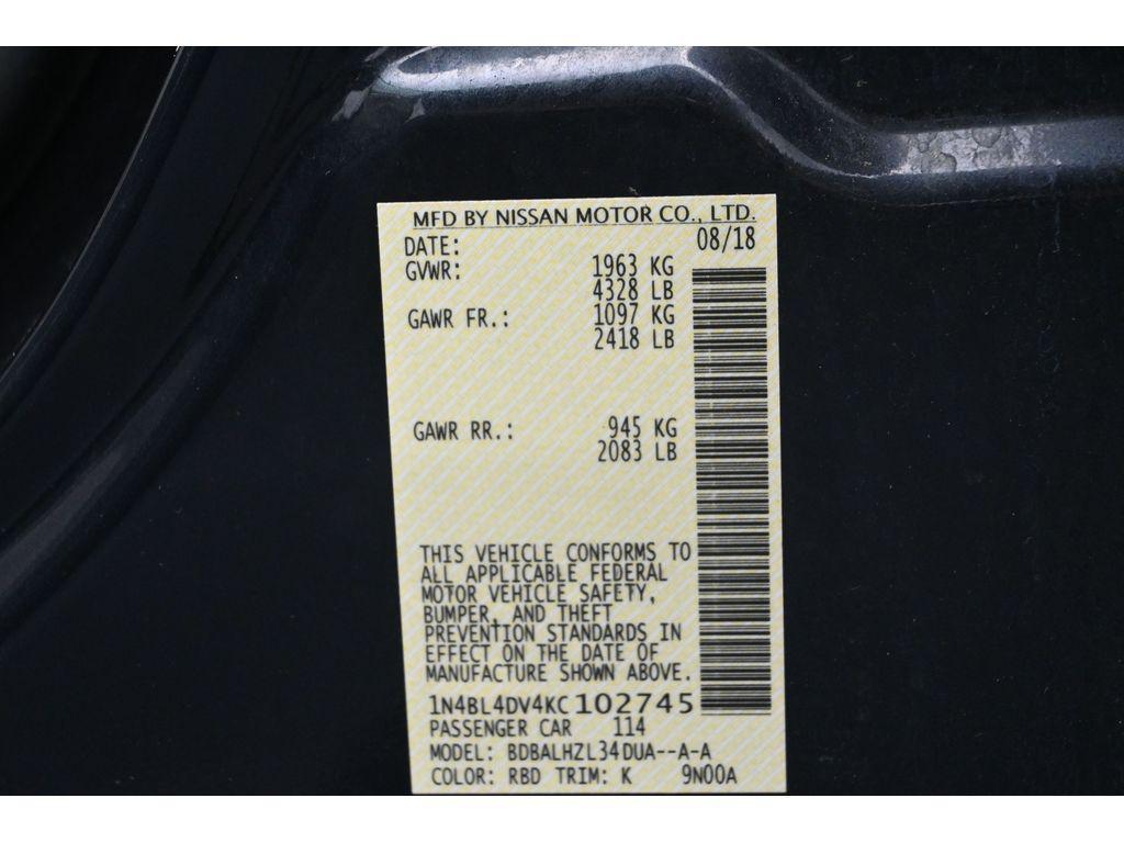 used 2019 Nissan Altima car, priced at $16,300