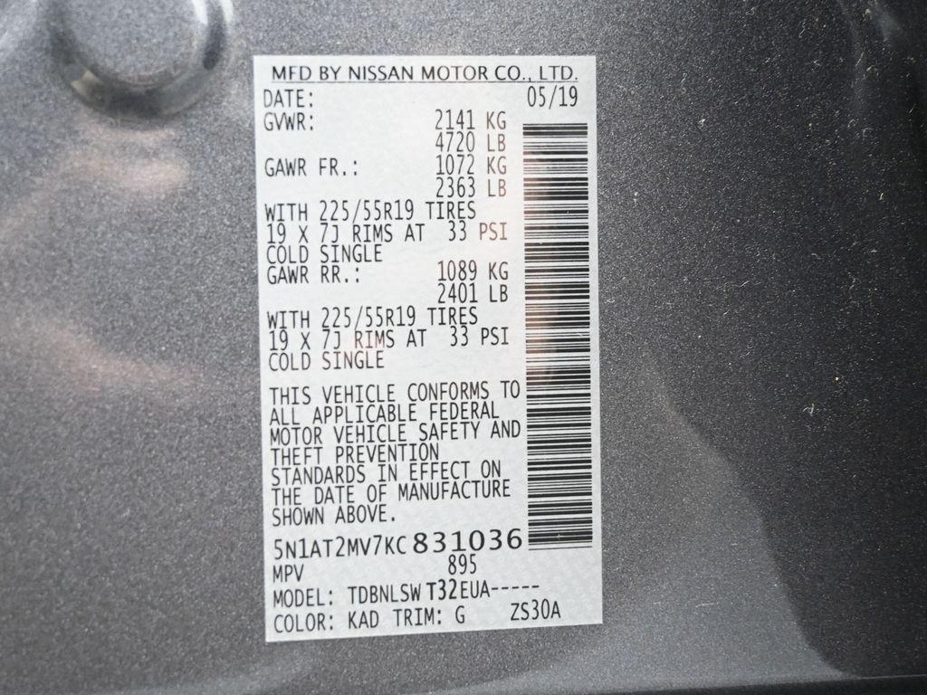 used 2019 Nissan Rogue car, priced at $19,800