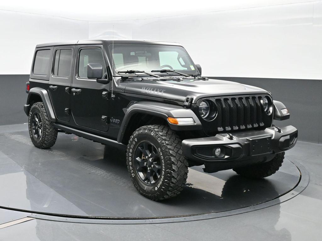 used 2021 Jeep Wrangler car, priced at $29,150