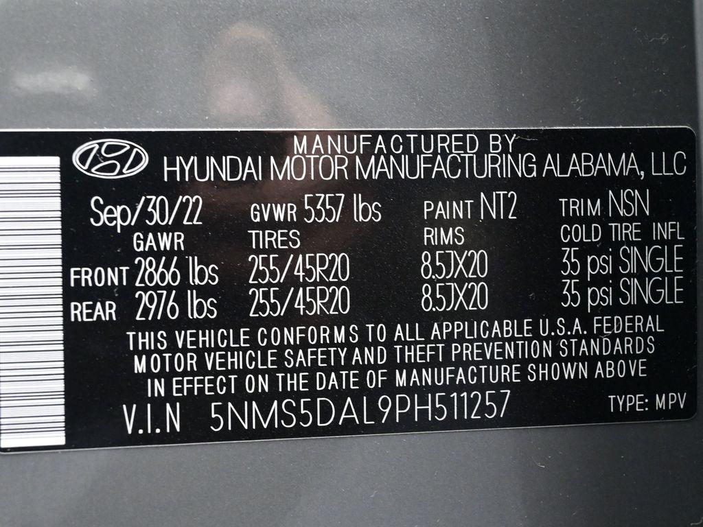 used 2023 Hyundai Santa Fe car, priced at $30,595