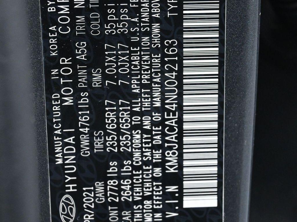 used 2022 Hyundai Tucson car, priced at $14,650