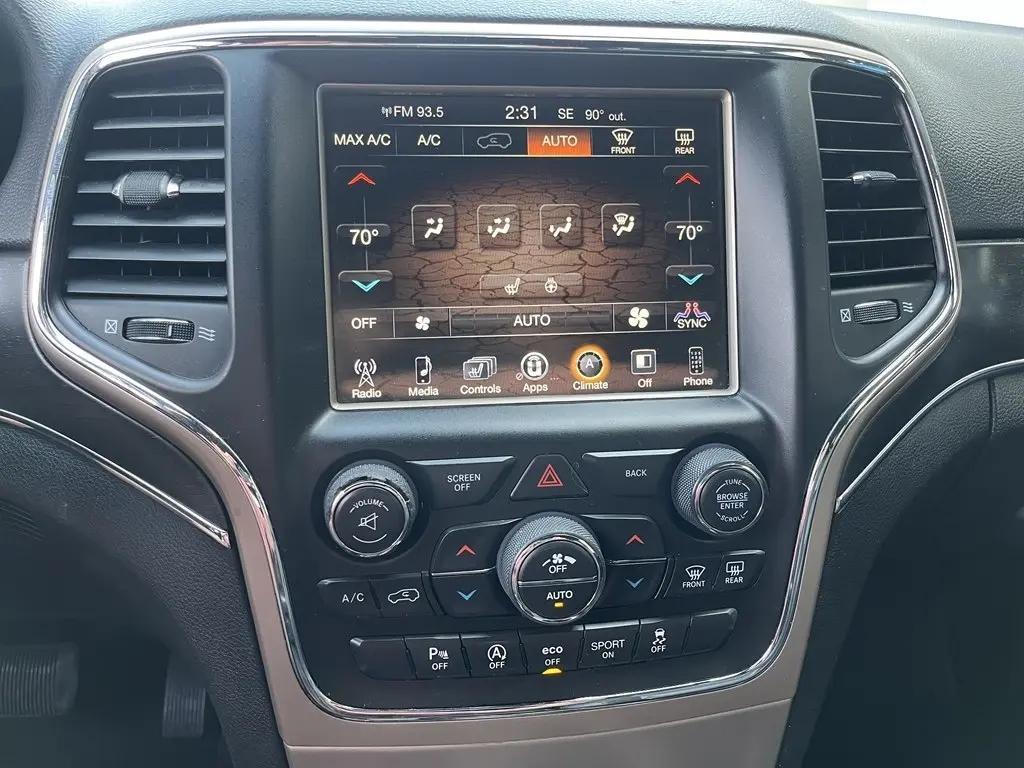 used 2017 Jeep Grand Cherokee car, priced at $16,997