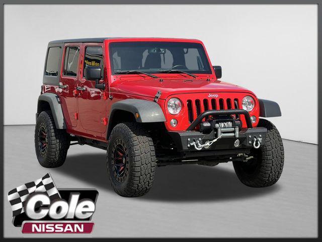 used 2016 Jeep Wrangler Unlimited car, priced at $17,785