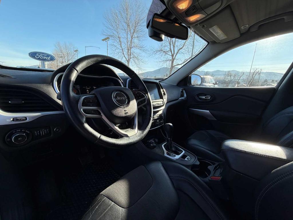 used 2018 Jeep Cherokee car, priced at $15,301