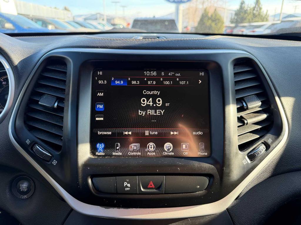 used 2018 Jeep Cherokee car, priced at $15,301