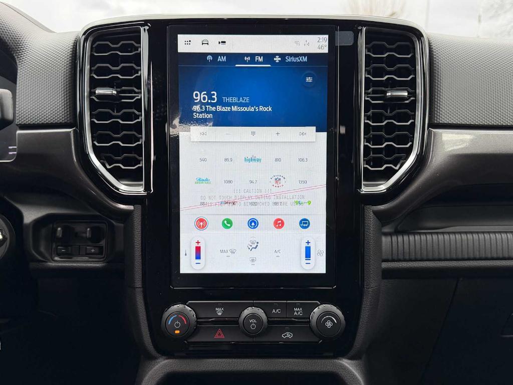 new 2025 Ford Ranger car, priced at $44,574