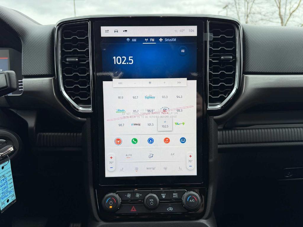 new 2025 Ford Ranger car, priced at $44,612