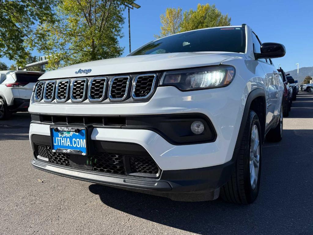 used 2024 Jeep Compass car, priced at $19,400