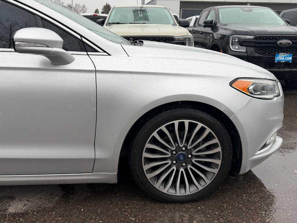 used 2018 Ford Fusion car, priced at $12,695
