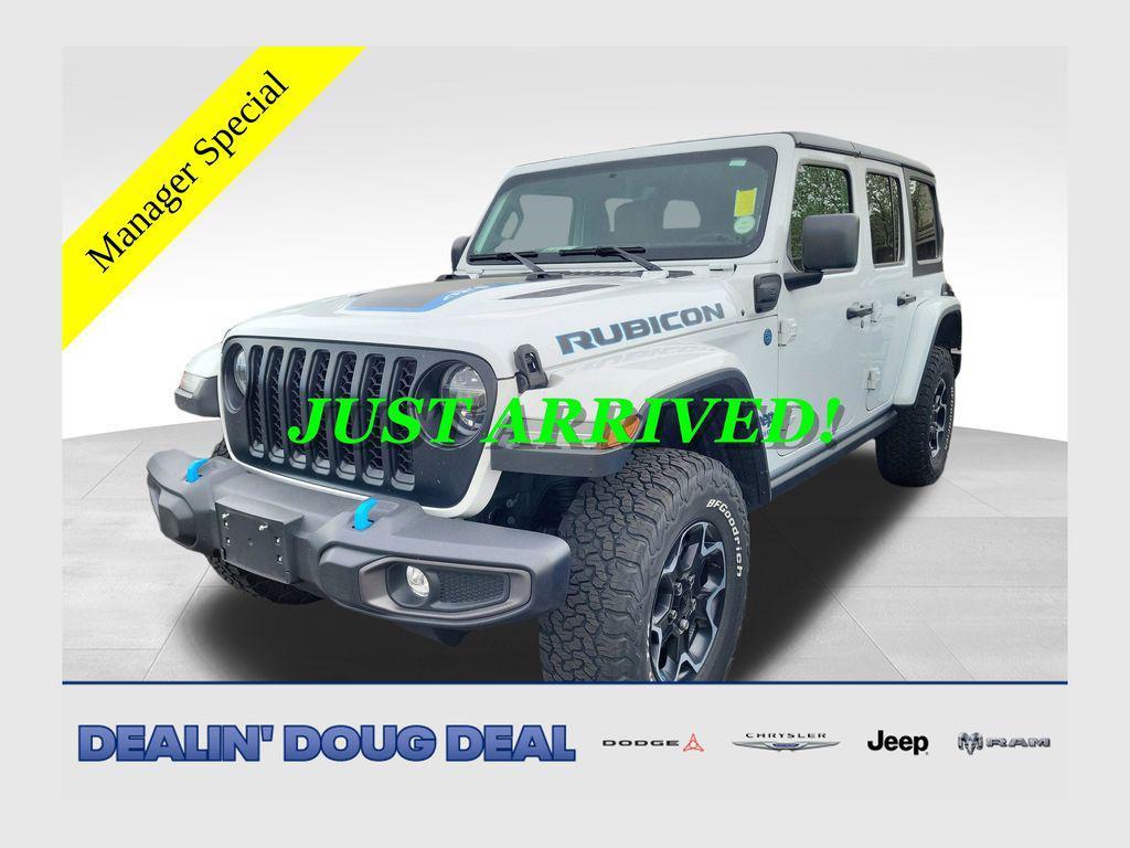 used 2022 Jeep Wrangler Unlimited 4xe car, priced at $29,455