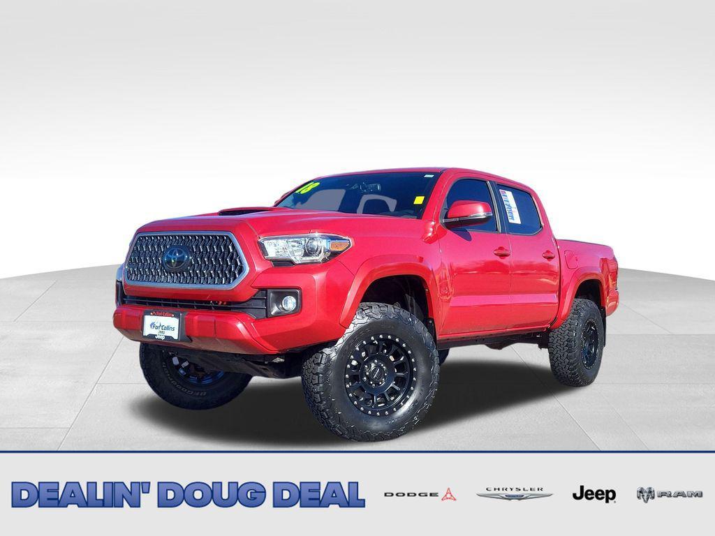 used 2018 Toyota Tacoma car, priced at $31,895