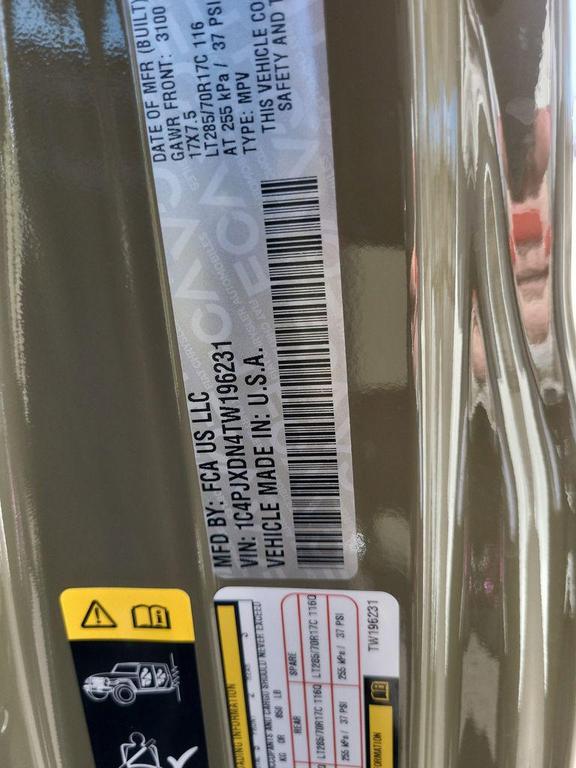 new 2026 Jeep Wrangler car, priced at $52,700