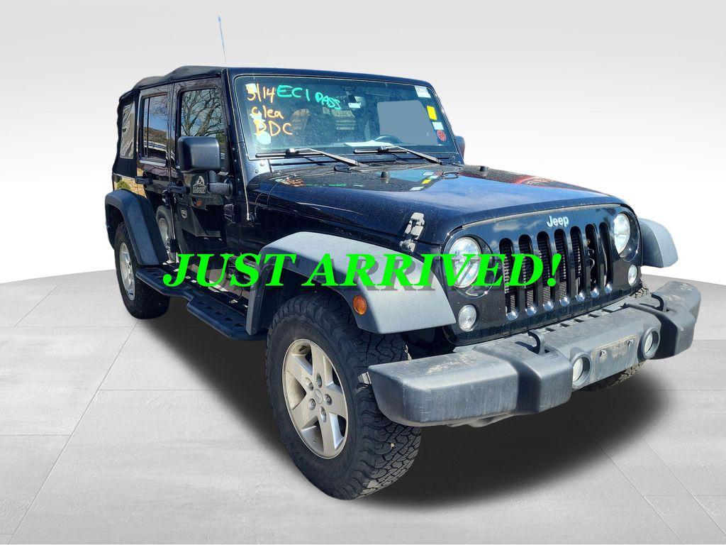 used 2018 Jeep Wrangler JK Unlimited car, priced at $20,886