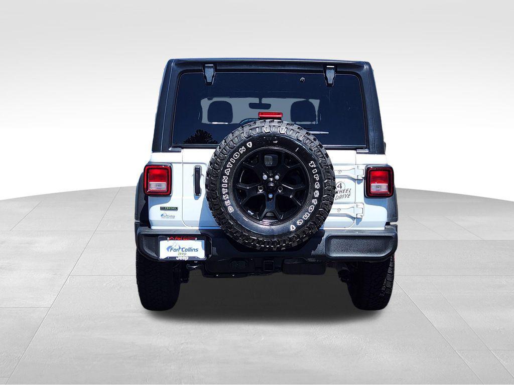 used 2022 Jeep Wrangler car, priced at $32,285