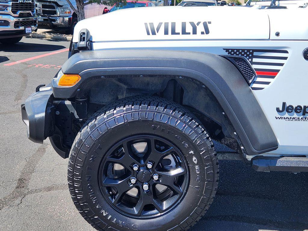 used 2022 Jeep Wrangler car, priced at $32,285