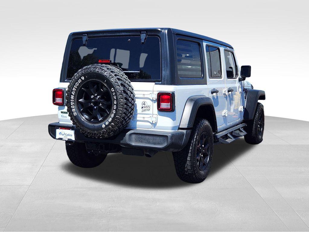 used 2022 Jeep Wrangler car, priced at $32,285