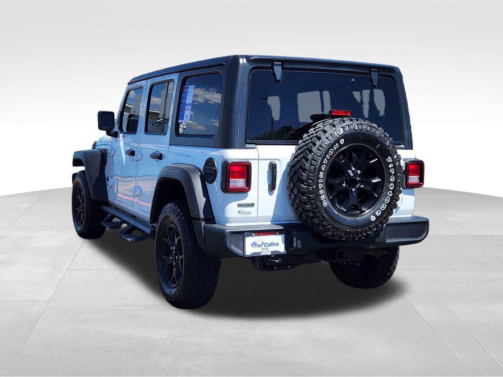 used 2022 Jeep Wrangler car, priced at $32,285
