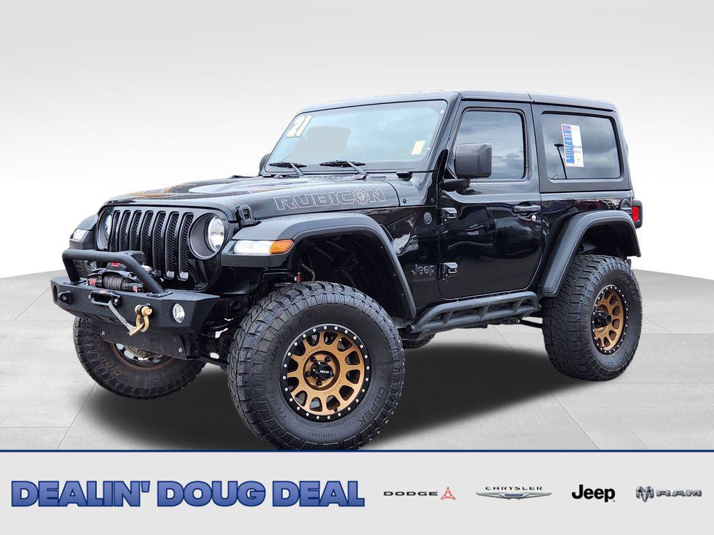 used 2021 Jeep Wrangler car, priced at $34,095