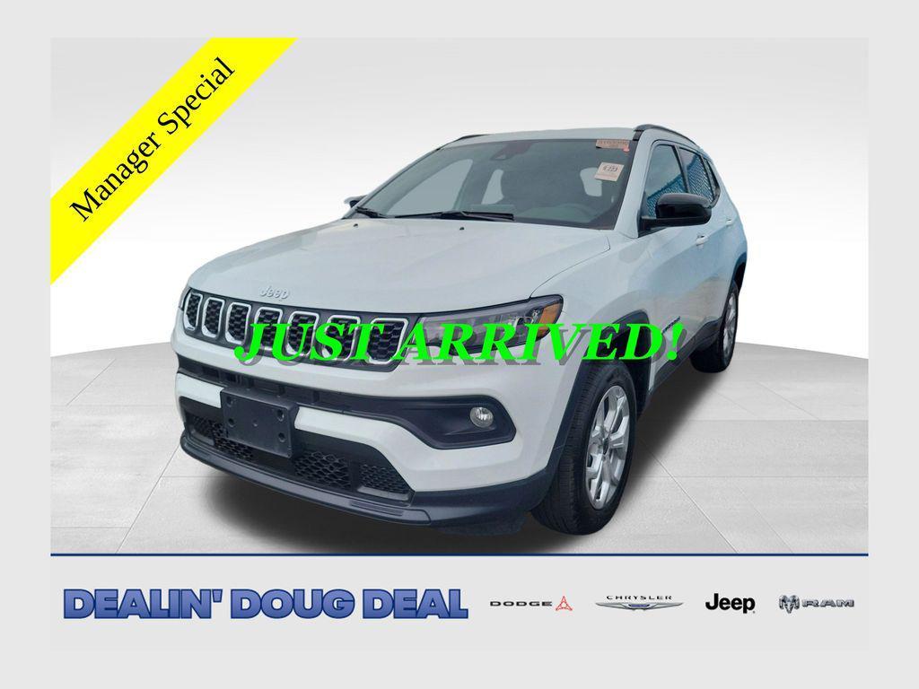 used 2025 Jeep Compass car, priced at $24,986