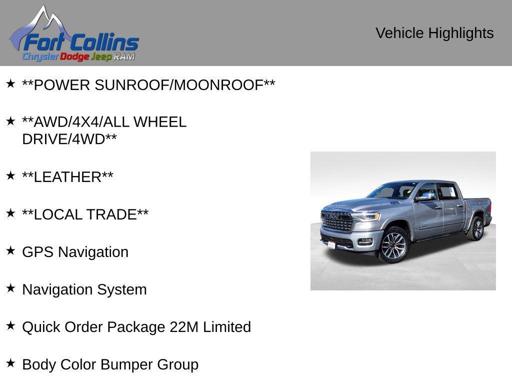 used 2025 Ram 1500 car, priced at $64,995