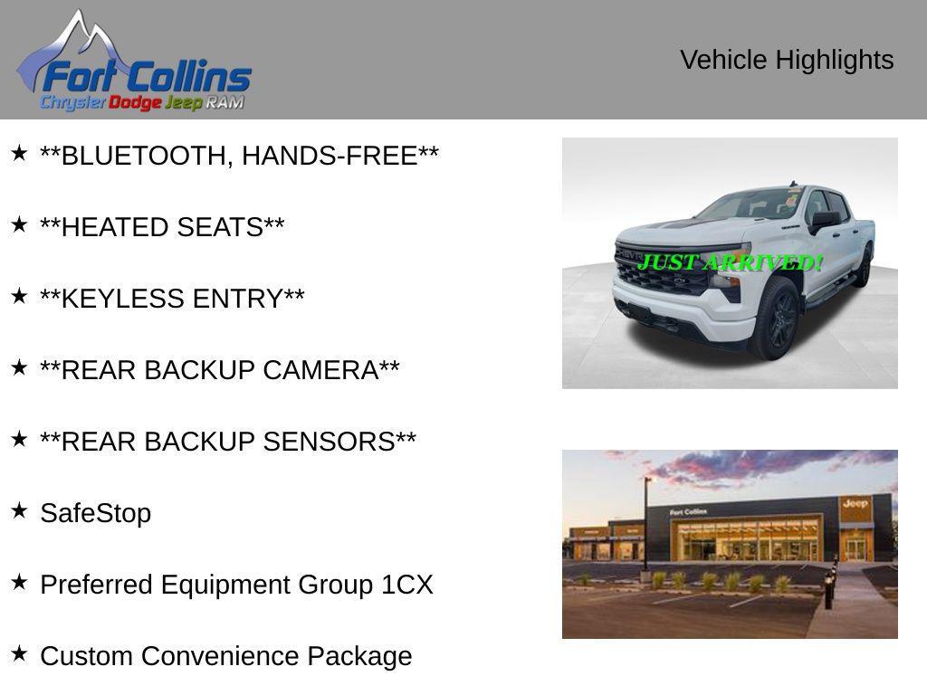 used 2025 Chevrolet Silverado 1500 car, priced at $45,876