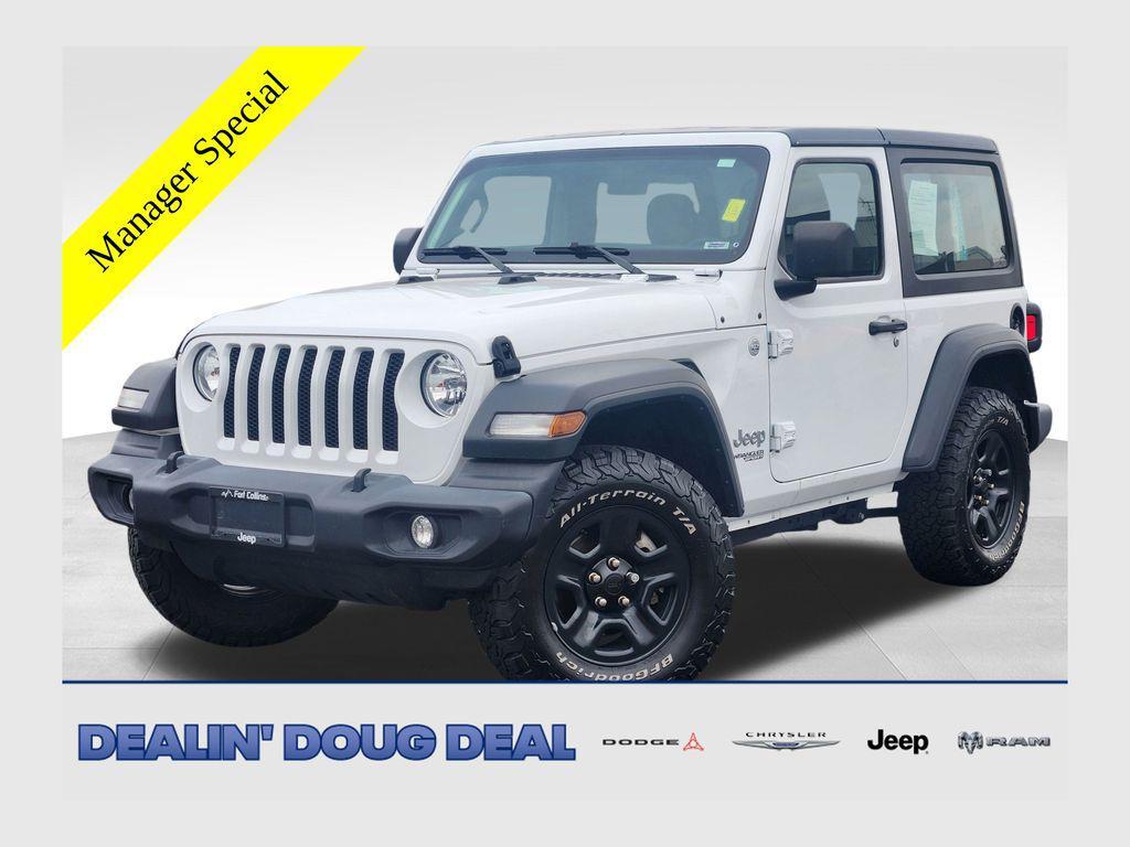 used 2020 Jeep Wrangler car, priced at $25,654