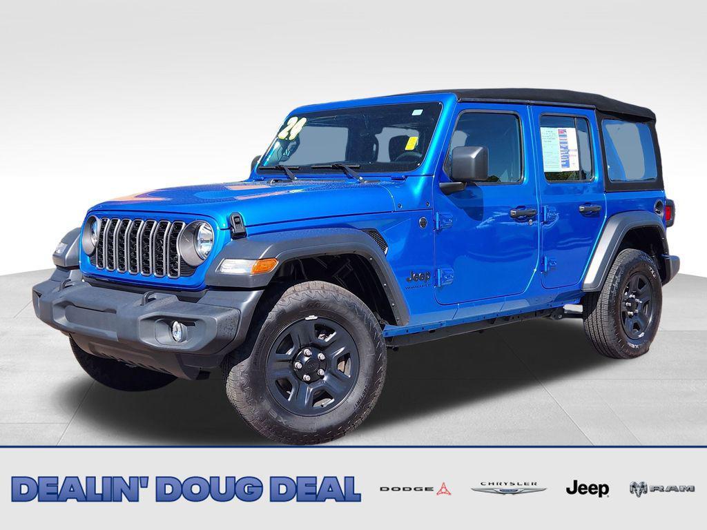 used 2024 Jeep Wrangler car, priced at $31,995