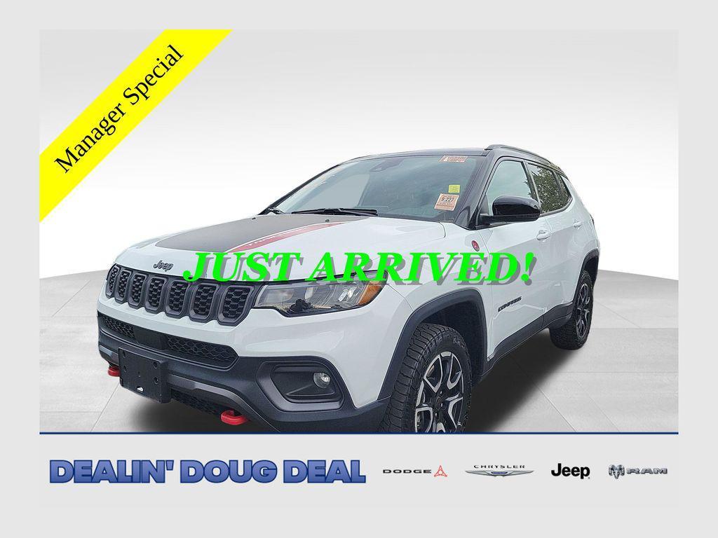 used 2025 Jeep Compass car, priced at $27,186