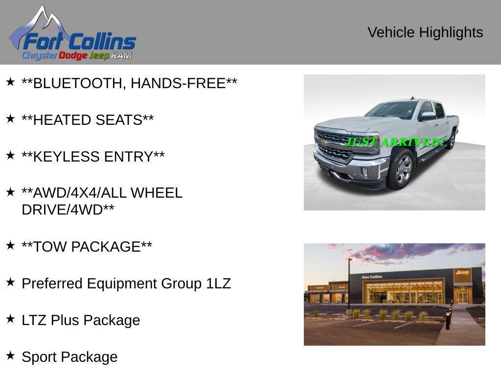 used 2016 Chevrolet Silverado 1500 car, priced at $27,074